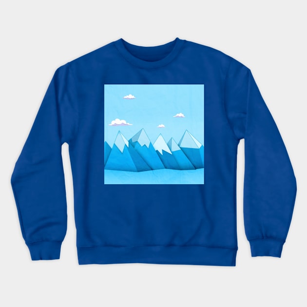 mountain Crewneck Sweatshirt by unremarkable